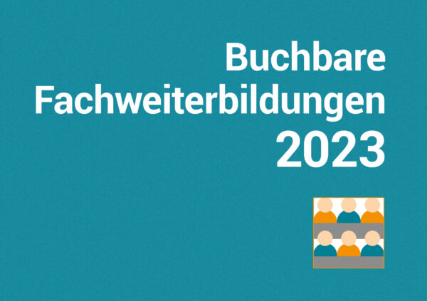 Titelseite Buchbare Fachweiterbildungen 2023